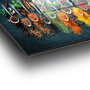 Wallity Pintura de Vidrio Templado Decorativo Multicolor 46 x 72 cm